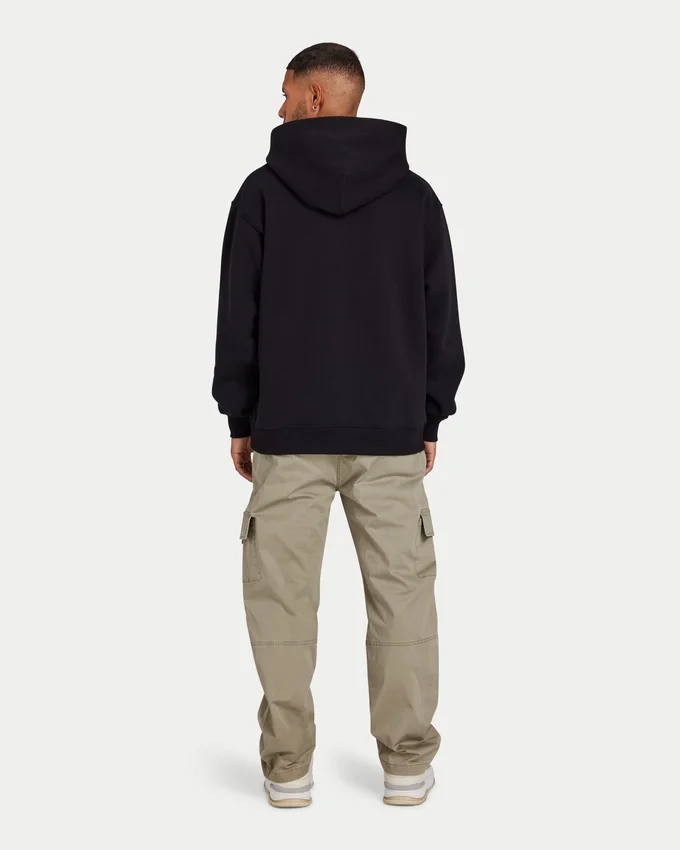 Sudadera con capucha oversize «Collective» para hombre – negra Sudadera con capucha oversize «Collective» para hombre – negra