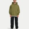 Sudadera con capucha oversize «Collective» para hombre – verde oliva Sudadera con capucha oversize «Collective» para hombre – verde oliva