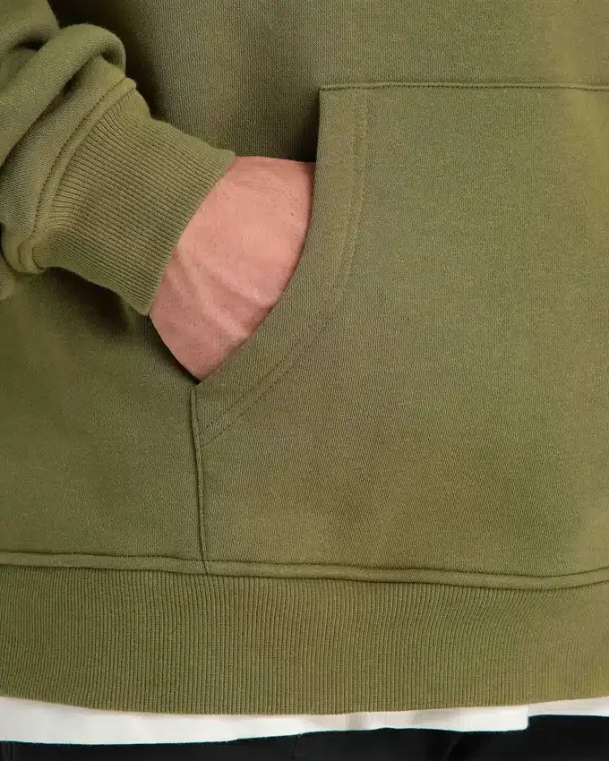 Sudadera con capucha oversize «Collective» para hombre – verde oliva Sudadera con capucha oversize «Collective» para hombre – verde oliva