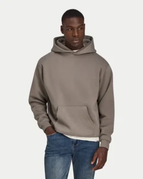 Sudadera con capucha oversize de hombre con estampado de grafitis