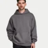 Sudadera con capucha oversize de hombre con estampado de grafitis Sudadera con capucha oversize de hombre con estampado de grafitis