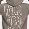 Sudadera con capucha oversize de hombre con estampado de grafitis Sudadera con capucha oversize de hombre con estampado de grafitis