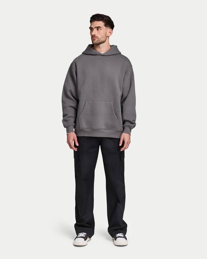 Sudadera con capucha oversize de hombre con estampado de grafitis Sudadera con capucha oversize de hombre con estampado de grafitis