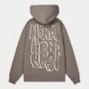 Sudadera con capucha oversize de hombre con estampado de grafitis Sudadera con capucha oversize de hombre con estampado de grafitis
