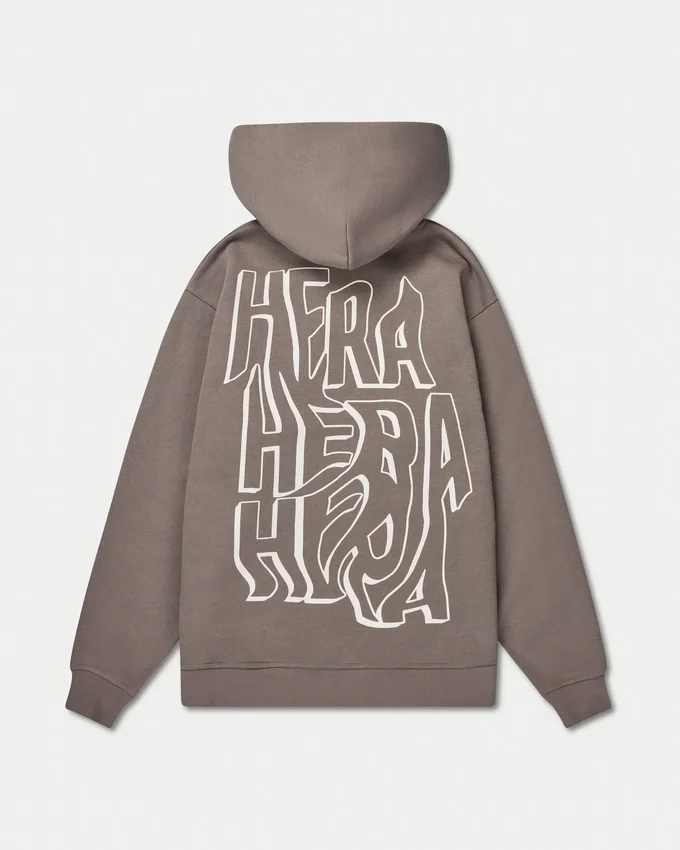 Sudadera con capucha oversize de hombre con estampado de grafitis Sudadera con capucha oversize de hombre con estampado de grafitis