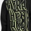 Sudadera con capucha oversize para hombre «Graffiti» – negra Sudadera con capucha oversize para hombre «Graffiti» – negra