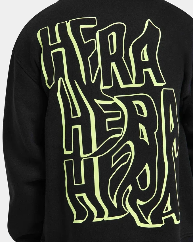 Sudadera con capucha oversize para hombre «Graffiti» – negra Sudadera con capucha oversize para hombre «Graffiti» – negra