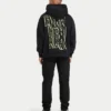 Sudadera con capucha oversize para hombre «Graffiti» – negra Sudadera con capucha oversize para hombre «Graffiti» – negra