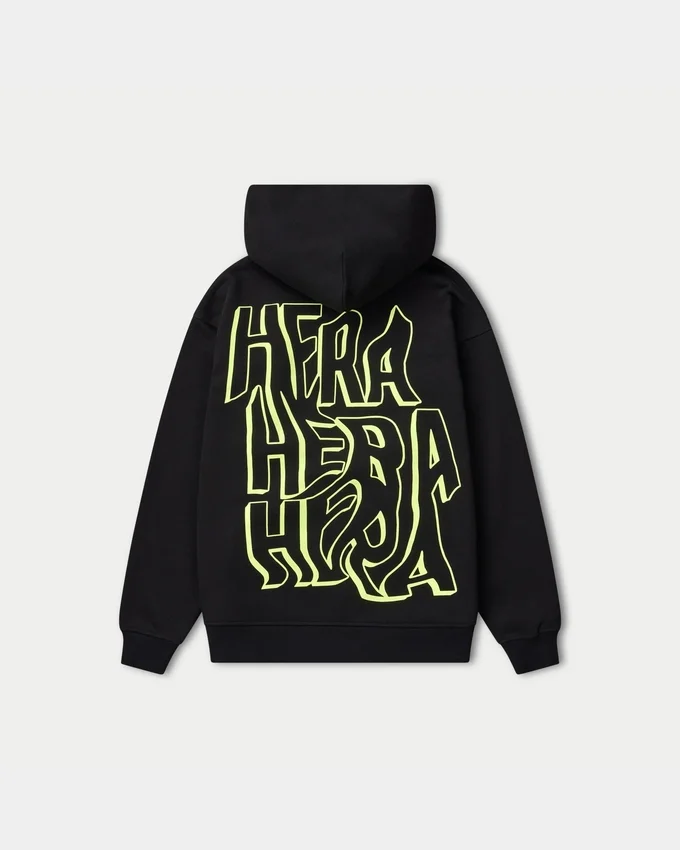 Sudadera con capucha oversize para hombre «Graffiti» – negra Sudadera con capucha oversize para hombre «Graffiti» – negra