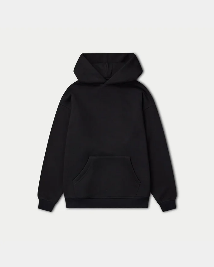 Sudadera con capucha oversize para hombre «Graffiti» – negra Sudadera con capucha oversize para hombre «Graffiti» – negra