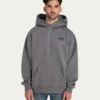 Sudadera con capucha oversize para hombre – gris carbón Sudadera con capucha oversize para hombre – gris carbón