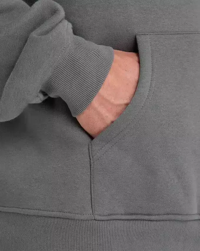 Sudadera con capucha oversize para hombre – gris carbón Sudadera con capucha oversize para hombre – gris carbón