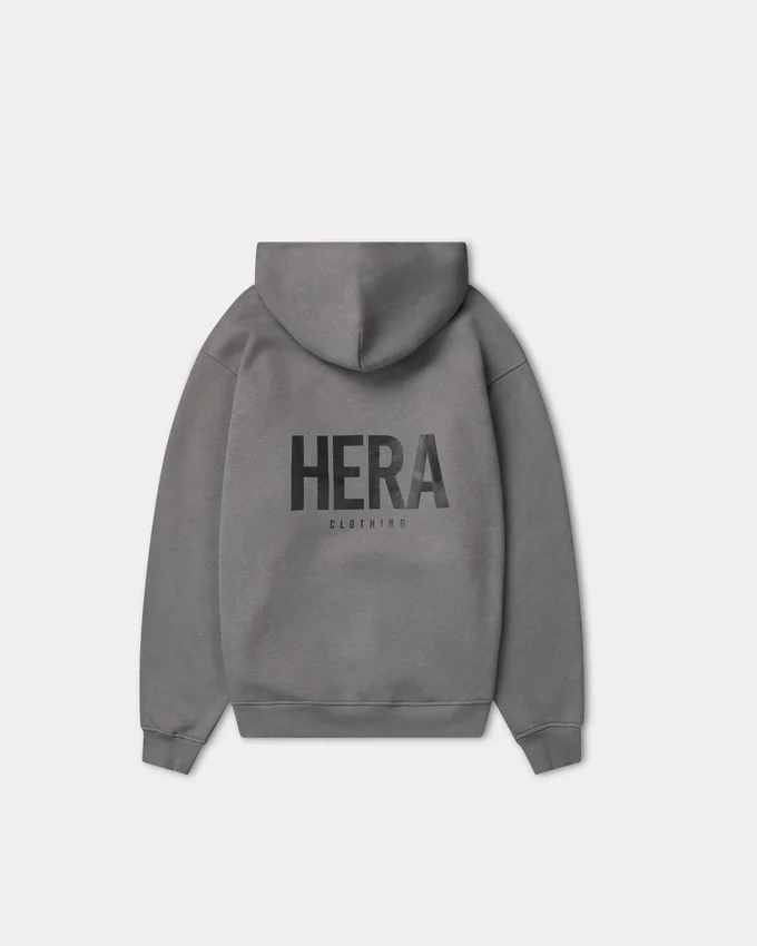 Sudadera con capucha oversize para hombre – gris carbón Sudadera con capucha oversize para hombre – gris carbón