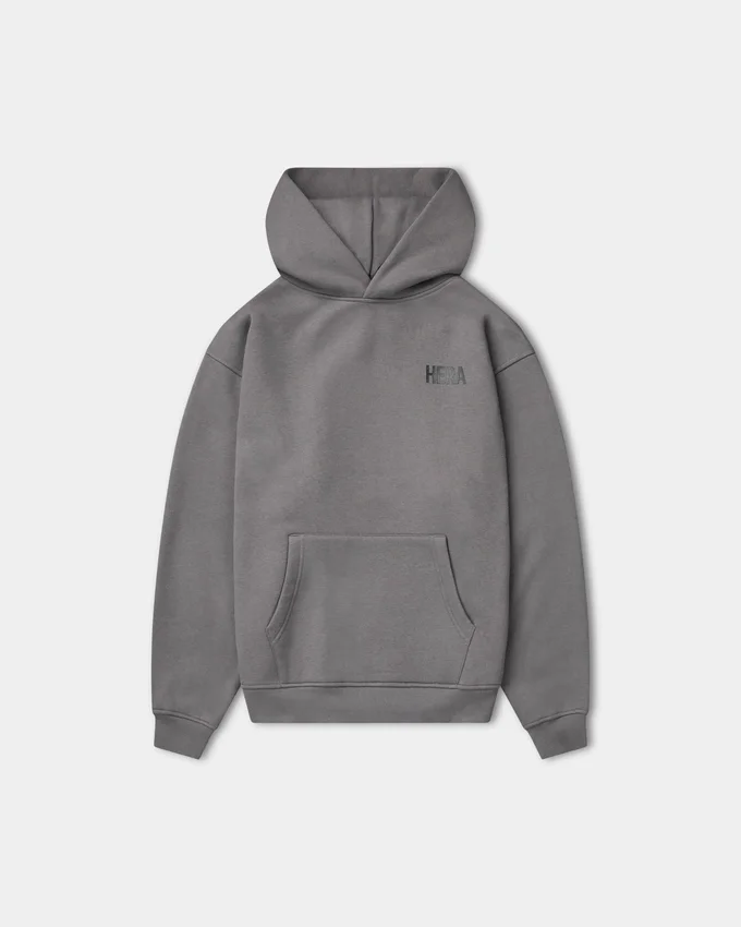 Sudadera con capucha oversize para hombre – gris carbón Sudadera con capucha oversize para hombre – gris carbón