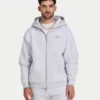 Sudadera con capucha y cremallera oversize, un básico para hombre Sudadera con capucha y cremallera oversize, un básico para hombre