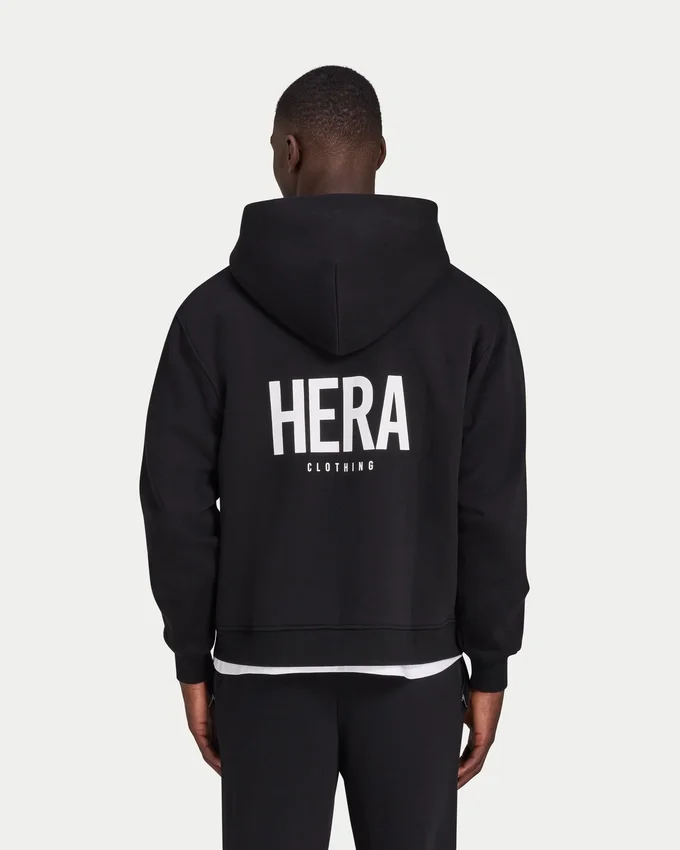 Sudadera con capucha y cremallera oversize, un básico para hombre Sudadera con capucha y cremallera oversize, un básico para hombre