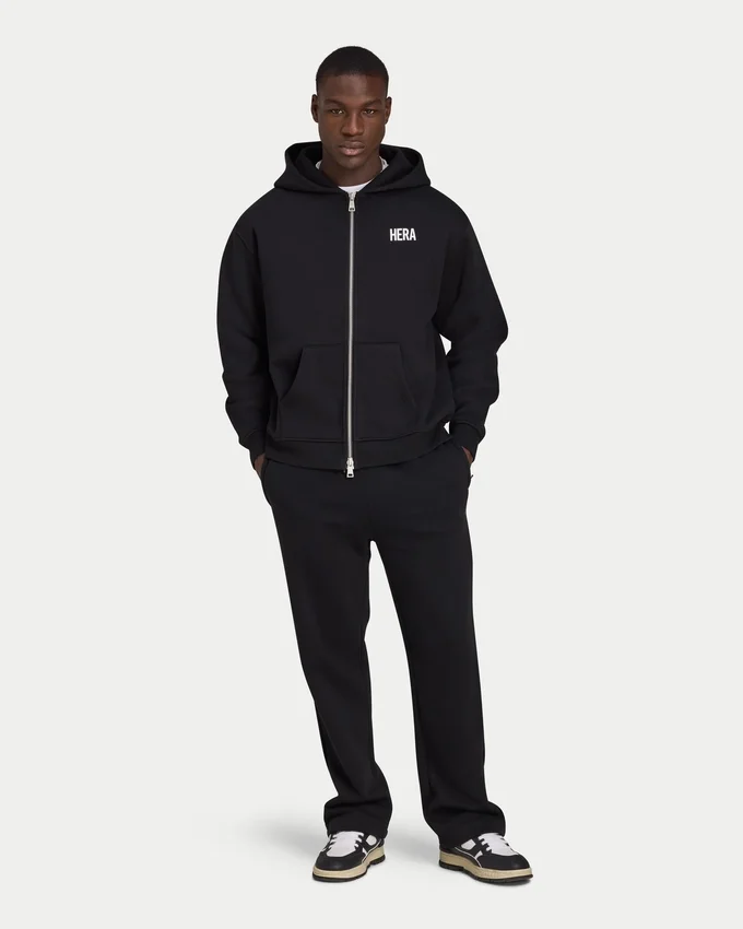 Sudadera con capucha y cremallera oversize, un básico para hombre Sudadera con capucha y cremallera oversize, un básico para hombre