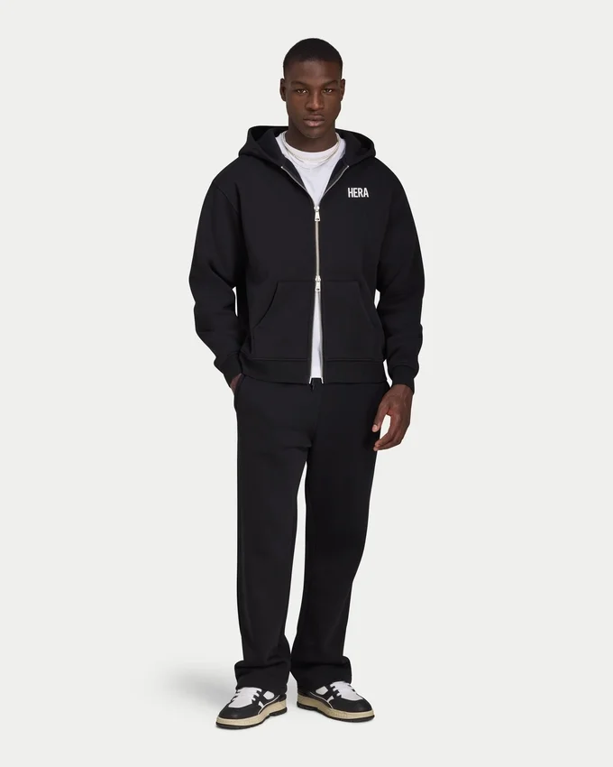 Sudadera con capucha y cremallera oversize, un básico para hombre Sudadera con capucha y cremallera oversize, un básico para hombre