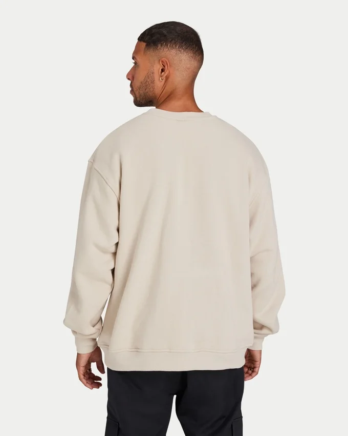 Sudadera Label para hombre – color avena Sudadera Label para hombre – color avena