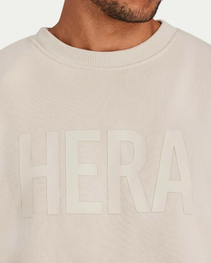 Sudadera Label para hombre – color avena Sudadera Label para hombre – color avena