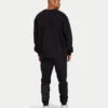 Sudadera Label para hombre – negra