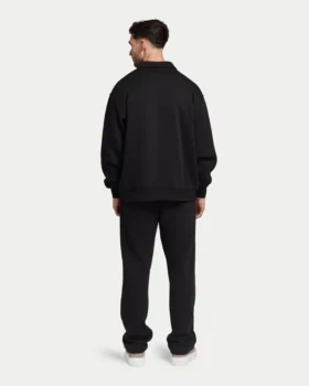 Sudadera oversize con cremallera de ¼ para hombre de Mens Collective