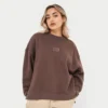 Sudadera Rewear Collective – marrón pizarra Sudadera Rewear Collective – marrón pizarra