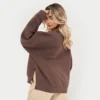 Sudadera Rewear Collective – marrón pizarra Sudadera Rewear Collective – marrón pizarra