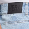 Vaqueros anchos para mujer – azul claro Vaqueros anchos para mujer – azul claro