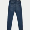Vaqueros de corte ajustado para hombre – azul oscuro Vaqueros de corte ajustado para hombre – azul oscuro