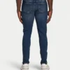 Vaqueros de corte ajustado para hombre – azul oscuro Vaqueros de corte ajustado para hombre – azul oscuro