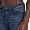 Vaqueros de corte ajustado para hombre – azul oscuro Vaqueros de corte ajustado para hombre – azul oscuro