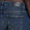 Vaqueros de corte ajustado para hombre – azul oscuro Vaqueros de corte ajustado para hombre – azul oscuro