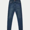 Vaqueros de corte ajustado para hombre – azul oscuro Vaqueros de corte ajustado para hombre – azul oscuro