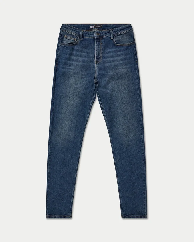 Vaqueros de corte ajustado para hombre – azul oscuro Vaqueros de corte ajustado para hombre – azul oscuro