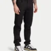 Vaqueros de corte holgado de Denim para hombre – negros