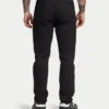 Vaqueros de corte holgado de Denim para hombre – negros