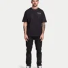 Vaqueros de corte holgado de Denim para hombre – negros