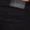 Vaqueros de corte holgado de Denim para hombre – negros