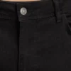 Vaqueros de corte holgado de Denim para hombre – negros