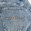 Vaqueros de pierna ancha de Denim – lavado medio Vaqueros de pierna ancha de Denim – lavado medio