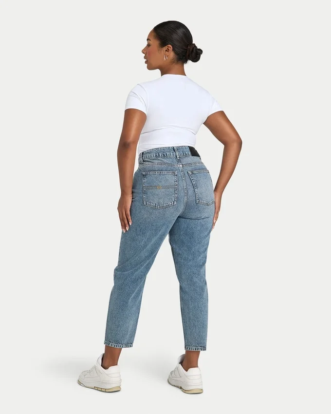 Vaqueros «mom» para mujer – lavado medio Vaqueros «mom» para mujer – lavado medio