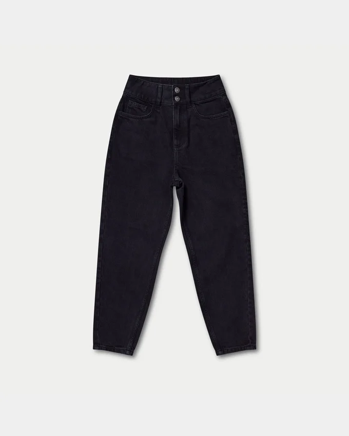Vaqueros «mom» para mujer – negro lavado Vaqueros «mom» para mujer – negro lavado