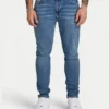 Vaqueros slim fit para hombre – azul medio