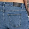 Vaqueros slim fit para hombre – azul medio