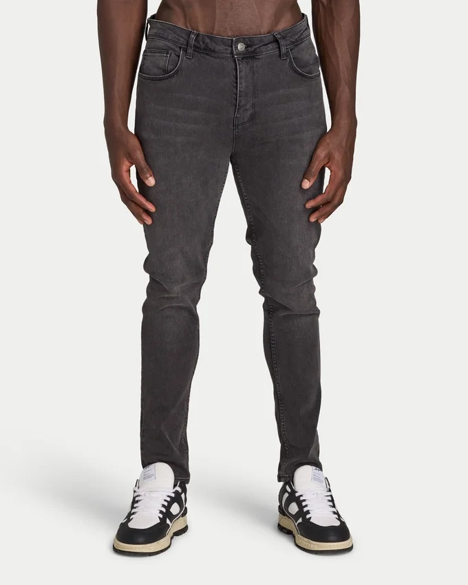 Vaqueros slim fit para hombre – grises Vaqueros slim fit para hombre – grises