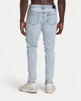 Vaqueros slim para hombre – azul claro