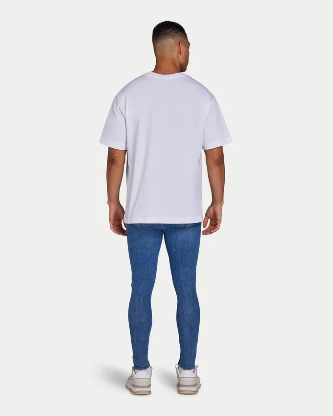 Vaqueros Spray-On de corte ajustado para hombre – azul medio Vaqueros Spray-On de corte ajustado para hombre – azul medio