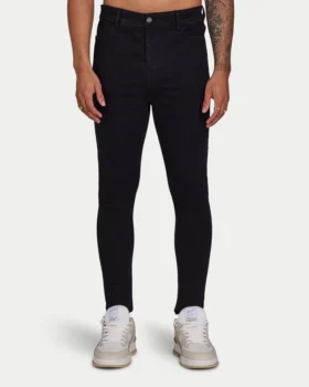 Vaqueros Spray-On para hombre – negros