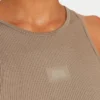 Vestido midi «Base Racer» para mujer – gris verdoso